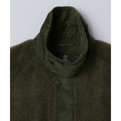 Barbour: TRANSPORT FLEECE JACKET （グレー系）｜詳細画像