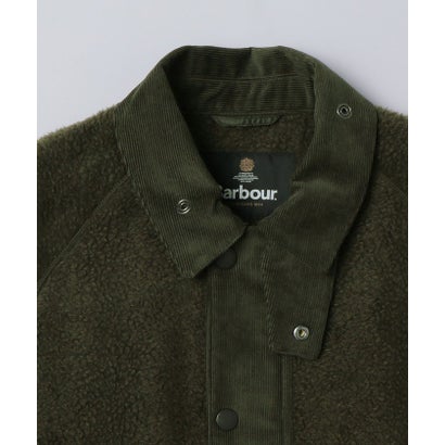 Barbour: TRANSPORT FLEECE JACKET （グレー系）｜詳細画像