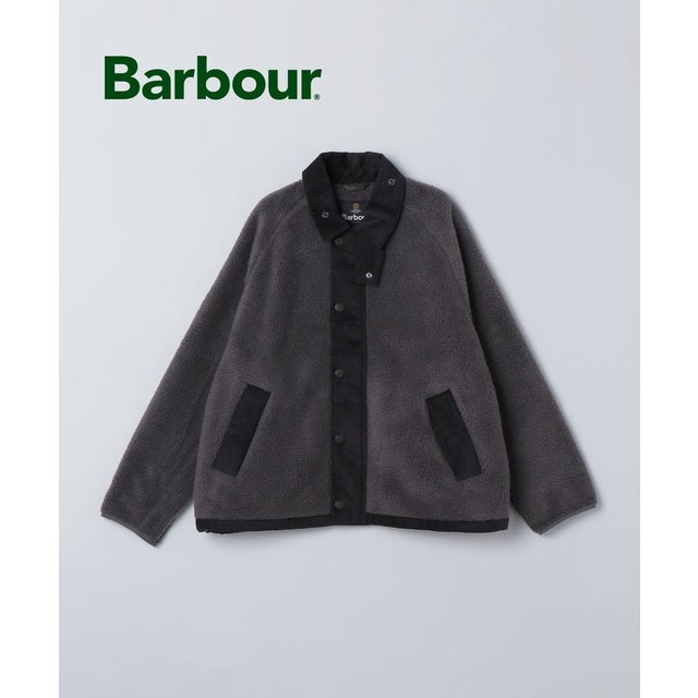 Barbour: TRANSPORT FLEECE JACKET （グレー系）