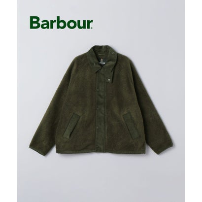 Barbour: TRANSPORT FLEECE JACKET （オリーブ）｜詳細画像