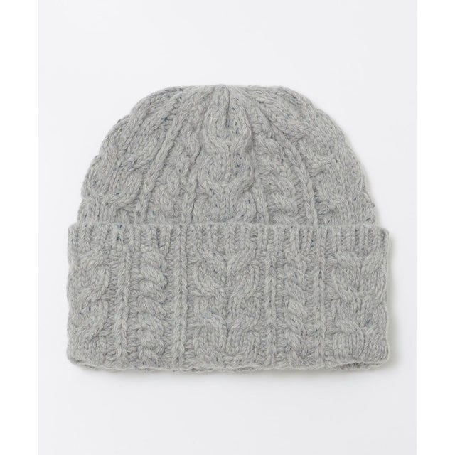【SHIPS別注】halo commodity: FAMILIAR WATCH CAP （グレー）