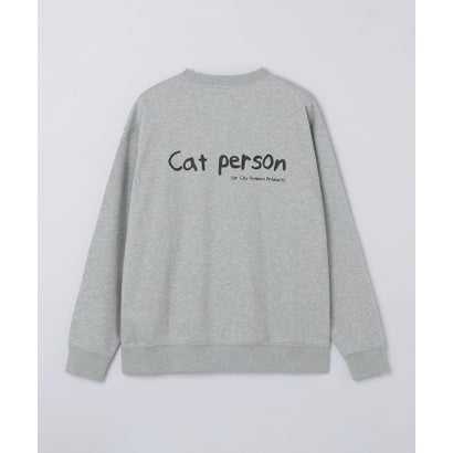 【City Ambient Products別注】Ben Lenovitz: DOG CAT スウェット （グレー系）｜詳細画像