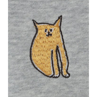 【City Ambient Products別注】Ben Lenovitz: DOG CAT スウェット （ヘザーグレー）｜詳細画像