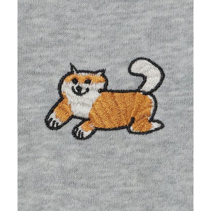 【City Ambient Products別注】Ben Lenovitz: DOG CAT スウェット （トップグレー）｜詳細画像