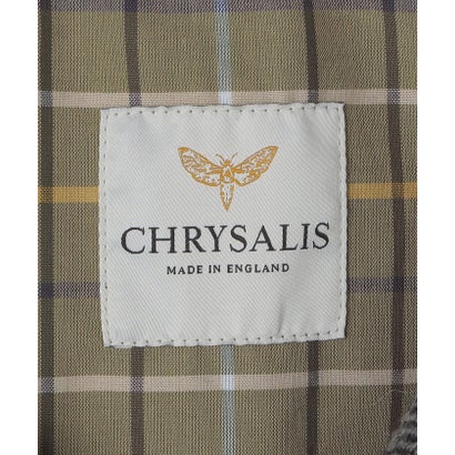 シップス SHIPS 【SHIPS別注】CHRYSALIS: CHILTERN ツイード ヘリンボーン フィールド コート （チャコールグレー）｜詳細画像
