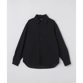 〈セットアップ対応〉Comfy Line ニードル ジャージー シャツアウター （ネイビー）