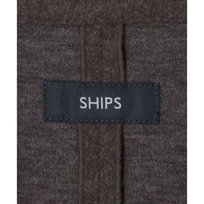 シップス SHIPS 〈セットアップ対応〉Comfy Line ニードル ジャージー ジャケット （ダークグレー）｜詳細画像
