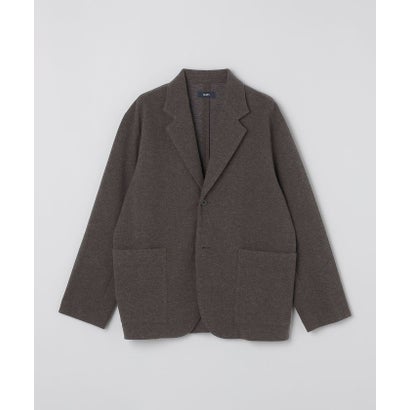 シップス SHIPS 〈セットアップ対応〉Comfy Line ニードル ジャージー ジャケット （ブラウン系）｜詳細画像