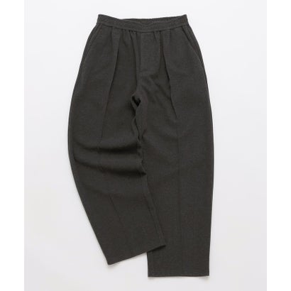 シップス SHIPS 〈セットアップ対応〉 Comfy Line ニードル ジャージー ワイドパンツ （ダークグレー）｜詳細画像