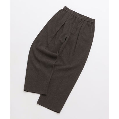 シップス SHIPS 〈セットアップ対応〉 Comfy Line ニードル ジャージー ワイドパンツ （ダークグレー）｜詳細画像