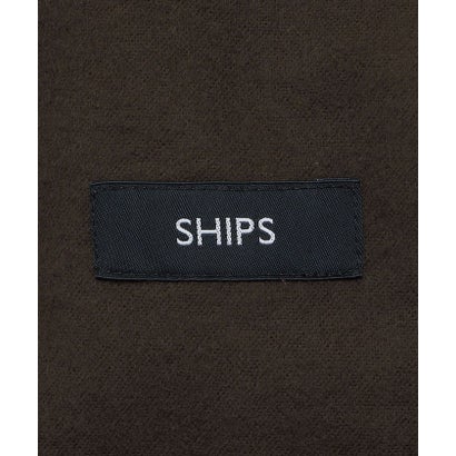 シップス SHIPS 〈セットアップ対応〉 Comfy Line ニードル ジャージー ワイドパンツ （ブラウン系）｜詳細画像