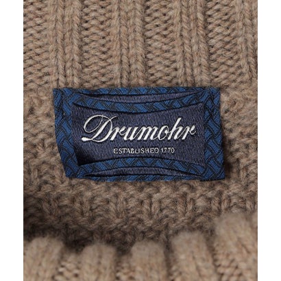 シップス SHIPS Drumohr: ウール ハイネック アラン ニット （オフホワイト）｜詳細画像