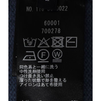 〈手洗い可能〉7ゲージ ウール カシミヤ モックネック プルオーバー （ネイビー）｜詳細画像