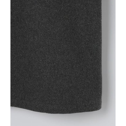 City Ambient Products: リラックス メルトン ロング コート （ネイビー）｜詳細画像