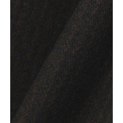 City Ambient Products: リラックス メルトン ロング コート （ネイビー）｜詳細画像