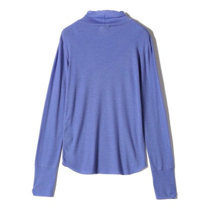SHIPS Primary Navy Label:ウール フライス ジャージー タートルネック （スカイブルー）｜詳細画像