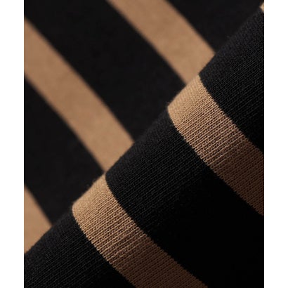SHIPS Primary Navy Label:コットン ボーダー クルーネック プルオーバー （ネイビー）｜詳細画像
