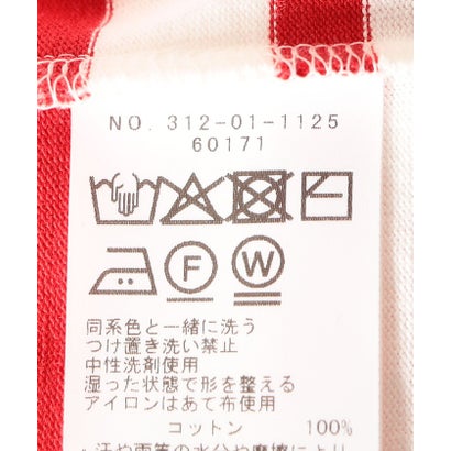 SHIPS Primary Navy Label:コットン ボーダー クルーネック プルオーバー （ネイビー）｜詳細画像
