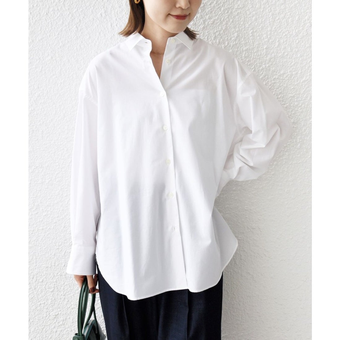 シャツ ships primary navy label SHIPS 白と青のストライプ ボート 