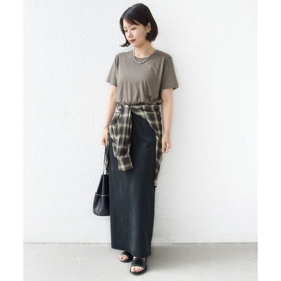 シアー ショート スリーブ TEE （ブラック）｜詳細画像