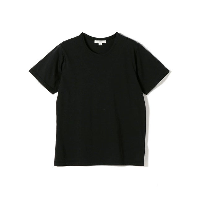 シアー ショート スリーブ TEE （ブラック）