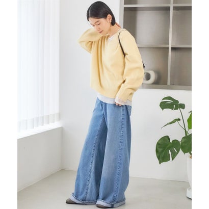 〈手洗い可能〉ウール カシミヤ V ネック プルオーバー （オフホワイト）｜詳細画像