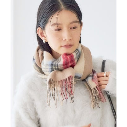 カシミヤ リバーシブル マフラー 26AW （グレー）｜詳細画像