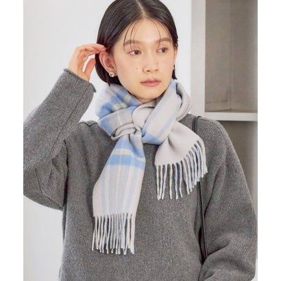 カシミヤ リバーシブル マフラー 26AW （レッド）｜詳細画像