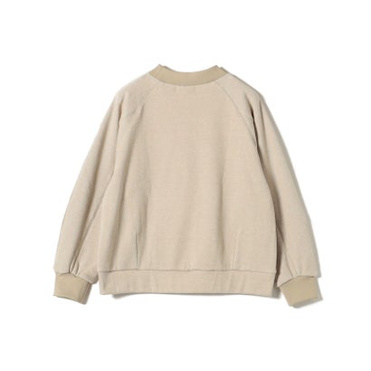 《予約》〈洗濯機可能〉BOMBER HEAT(R) モックネック プルオーバー （ネイビー）｜詳細画像