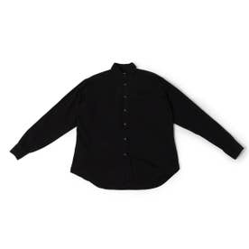 OVER DYED FLANNEL SHIRT （BLACK）