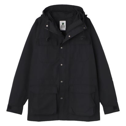 アウター マウンテンパーカー メンズ 秋 冬 撥水 防風 ORIGINAL MOUNTAIN PARKA ブラック グレー グリーン 黒 631013 （ブラック/ブラック）｜詳細画像