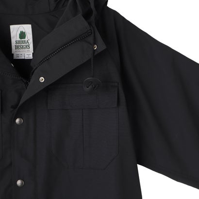 アウター マウンテンパーカー メンズ 秋 冬 撥水 防風 ORIGINAL MOUNTAIN PARKA ブラック グレー グリーン 黒 631013 （ブラック/ブラック）｜詳細画像