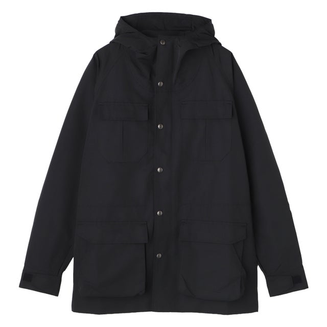 アウター マウンテンパーカー メンズ 秋 冬 撥水 防風 ORIGINAL MOUNTAIN PARKA ブラック グレー グリーン 黒 631013 （ブラック/ブラック）