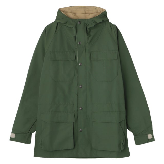 アウター マウンテンパーカー メンズ 秋 冬 撥水 防風 ORIGINAL MOUNTAIN PARKA ブラック グレー グリーン 黒 631013 （グリーン/ヴィンテージタン）