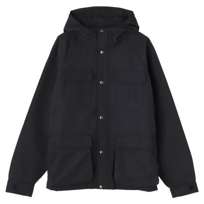 アウター マウンテンパーカー メンズ 秋 冬 撥水 防風 SHORT MOUNTAIN PARKA ブラック グレー グリーン 黒 631014 （ブラック/ブラック）｜詳細画像