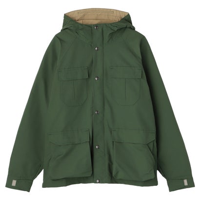 アウター マウンテンパーカー メンズ 秋 冬 撥水 防風 SHORT MOUNTAIN PARKA ブラック グレー グリーン 黒 631014 （グリーン/ヴィンテージタン）｜詳細画像