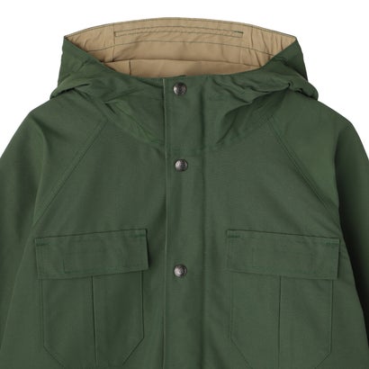 アウター マウンテンパーカー メンズ 秋 冬 撥水 防風 SHORT MOUNTAIN PARKA ブラック グレー グリーン 黒 631014 （グリーン/ヴィンテージタン）｜詳細画像
