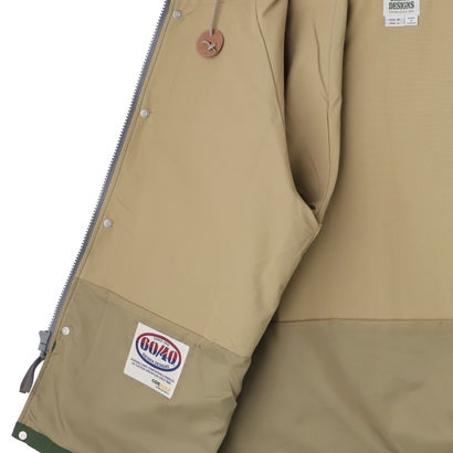 アウター マウンテンパーカー メンズ 秋 冬 撥水 防風 SHORT MOUNTAIN PARKA ブラック グレー グリーン 黒 631014 （ブルーストーン/ヴィンテージタン）｜詳細画像