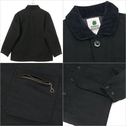 90's COTTON COVERALL Black [831011] （Black）｜詳細画像