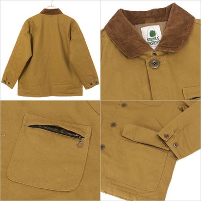 90's COTTON COVERALL Tan [831011] （Tan）｜詳細画像