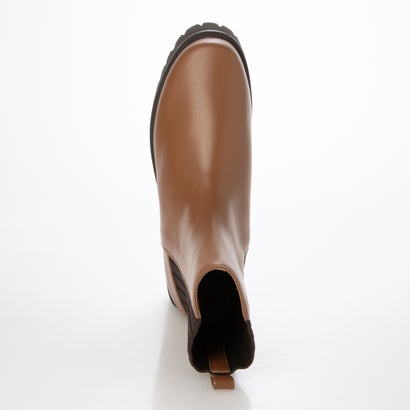 厚底 ショートブーツ サイドゴア風 女性用ブーツ 黒い靴 レディース （CAMEL）｜詳細画像
