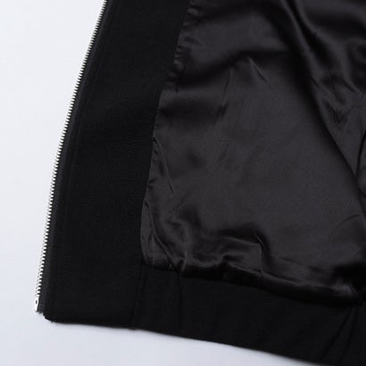 ジップアップハイネックTOPS （BLACK）｜詳細画像
