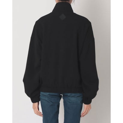 ジップアップハイネックTOPS （BLACK）｜詳細画像