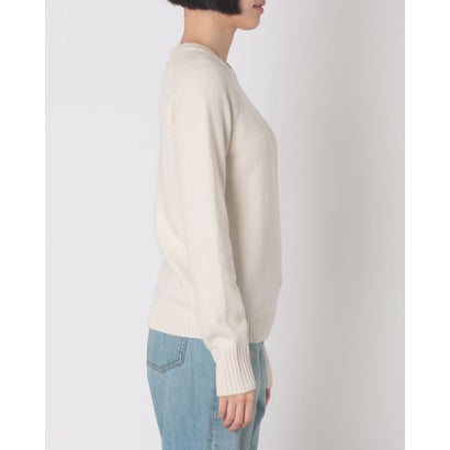 サイドボタンポイントニット （OFF WHITE）｜詳細画像