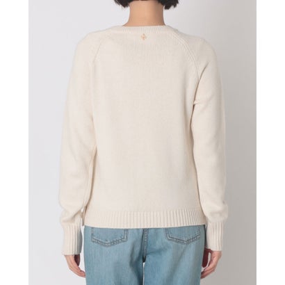 サイドボタンポイントニット （OFF WHITE）｜詳細画像