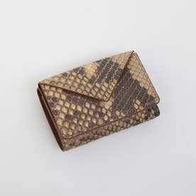 アレンヌ HALEINE []ダイヤモンドパイソンレザー蛇革ミニ財布