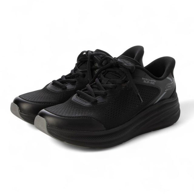 メンズ ウォーキングシューズ BOBS SKILLZ 118431 （BLACK）