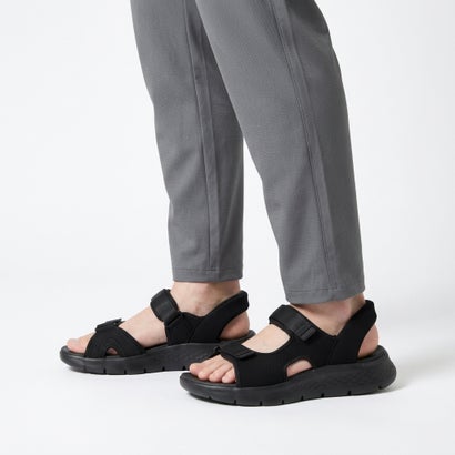 GO WALK FLEX SANDAL-EASY ENTR ゴー ウォーク フレックス サンダル イージー エントリー （BLACK/LIME）｜詳細画像