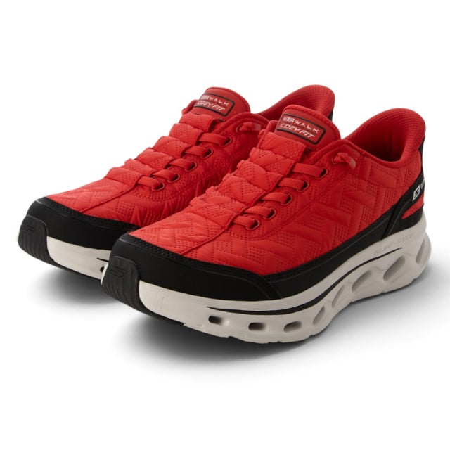 GOWALKGLIDE-STEP2.0 Red Textile/Black Tr【217035-RDBK 】 （Red Textile/Black Tr）