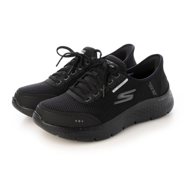 レディース スニーカー 124846W GO WALK FLEX CLEAR （ブラック(ワイド)）